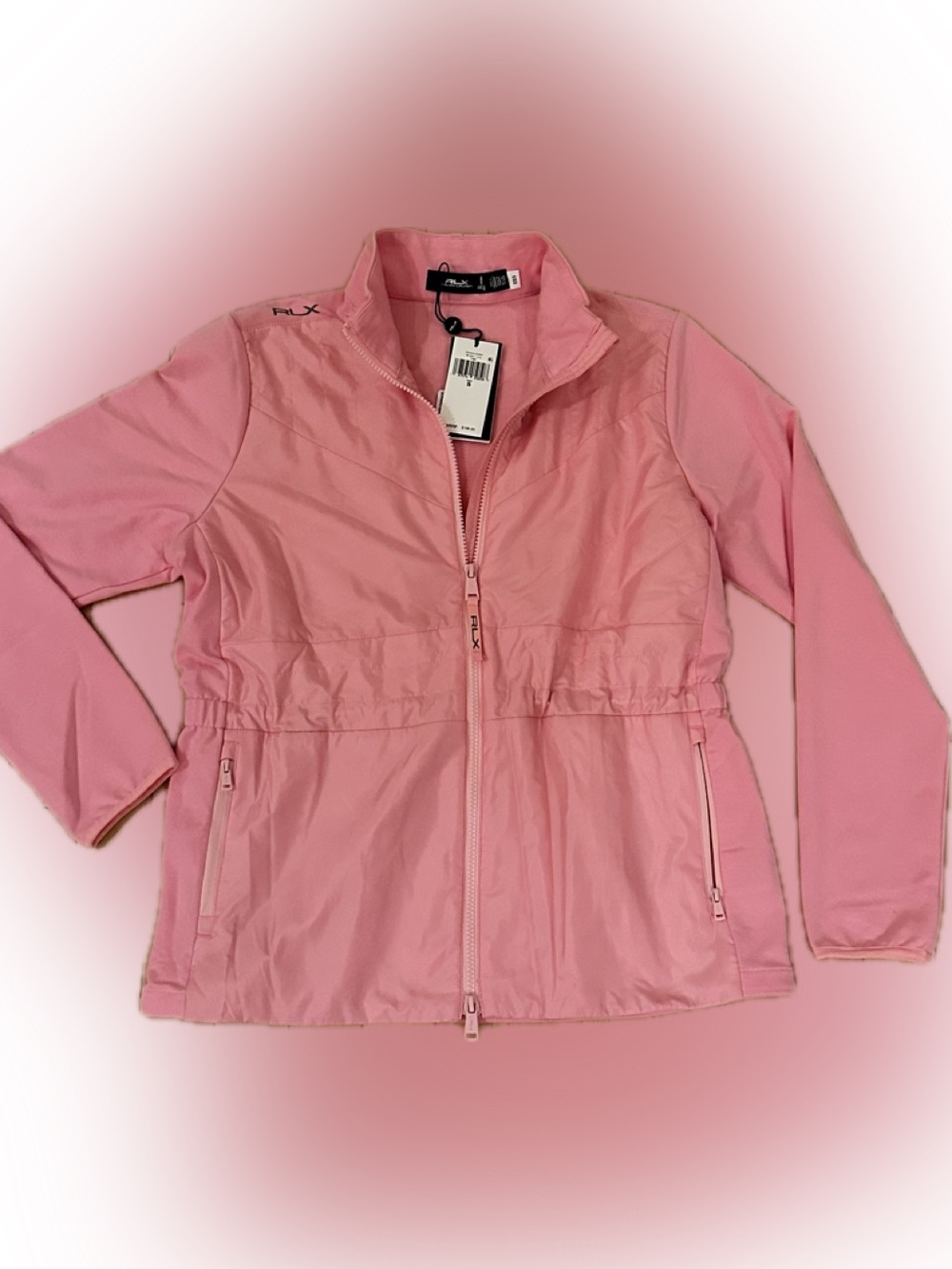 Ralph Lauren RLX Quilted Front Zip-Up Women's Jacket; NWT, Sz. S